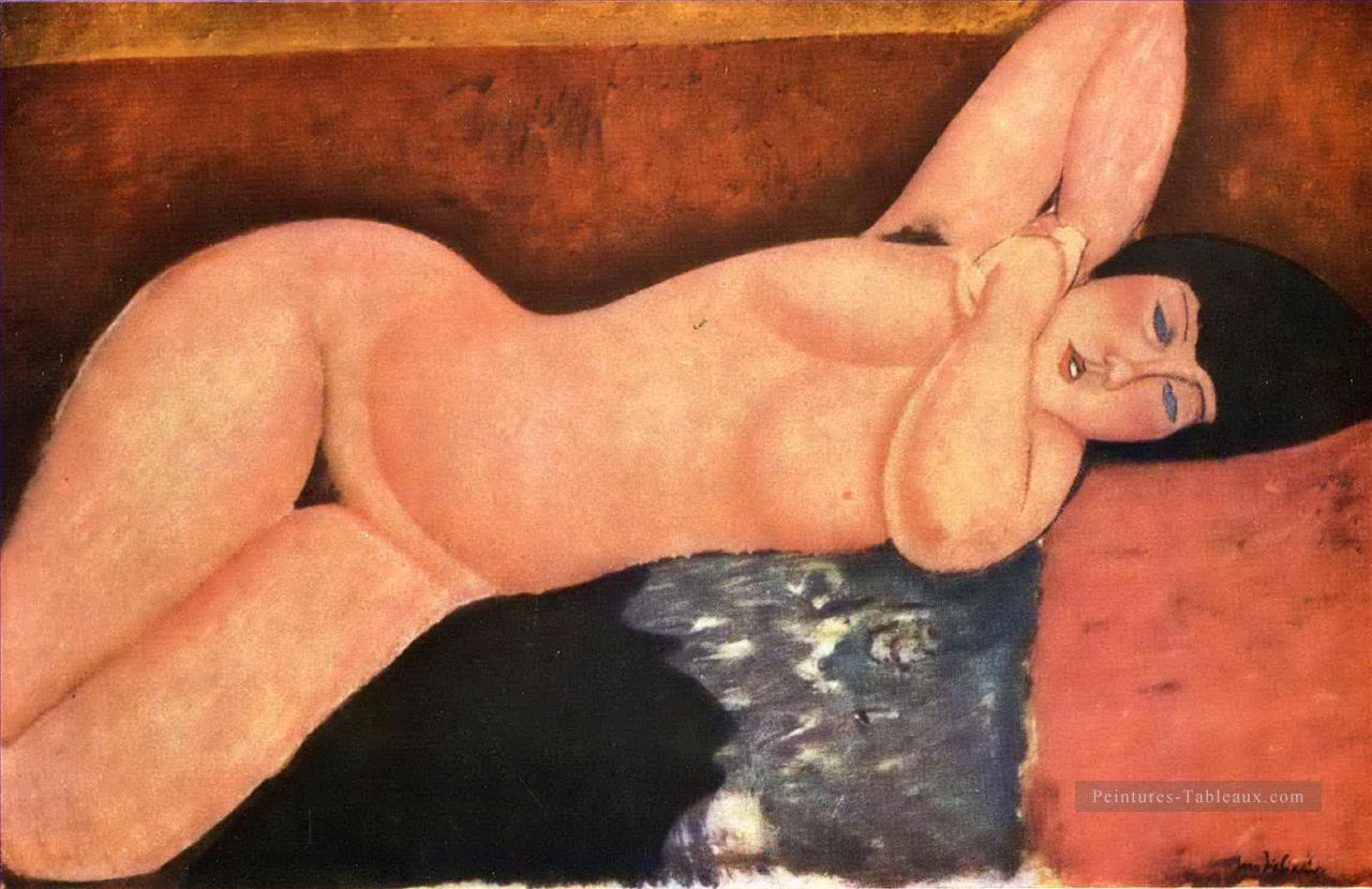 nu incliné Amedeo Modigliani Peintures à l'huile